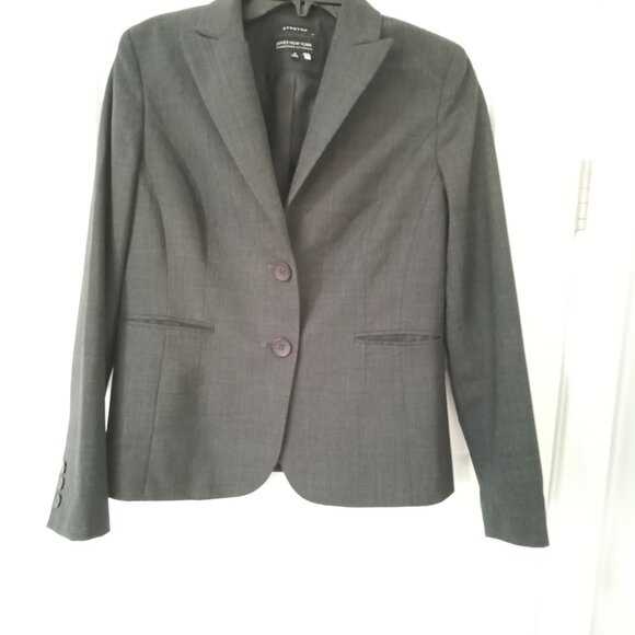 Blazer and skirt Jones New York size 10 dark grey - Picture 7 of 7